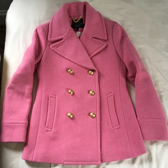 J. Crew Jackets & Blazers - JCrew Majesty Peacoat Heather Peony Wool